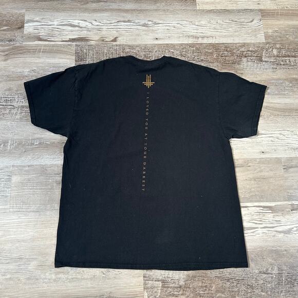 Behemoth Band Tee Black Cotton Graphic T-Shirt XL I Loved You At Your Darkest - Picture 3 of 7